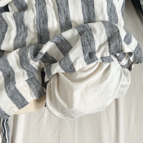 American Eagle | AE Striped One Piece Beach Romper - Picture 5 of 9